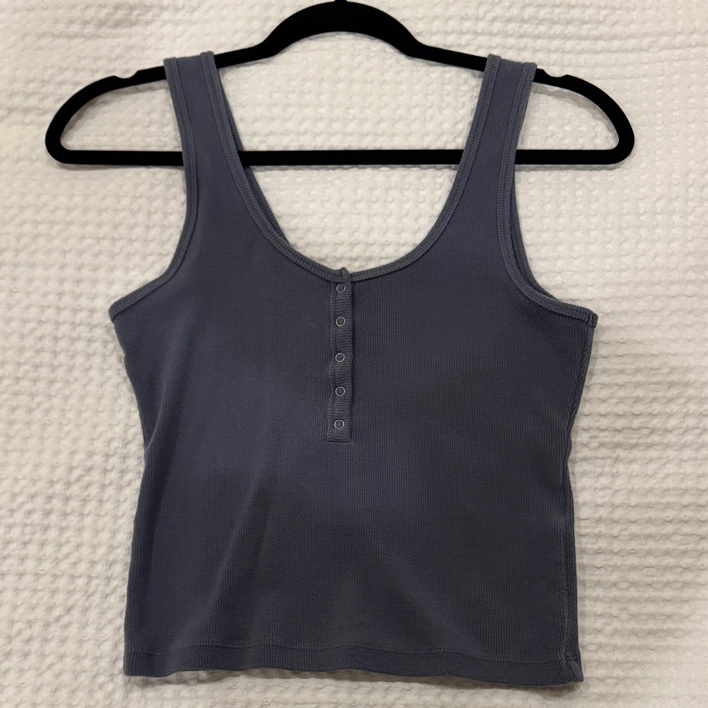 Abercrombie & Fitch Soft Rib Tank Top